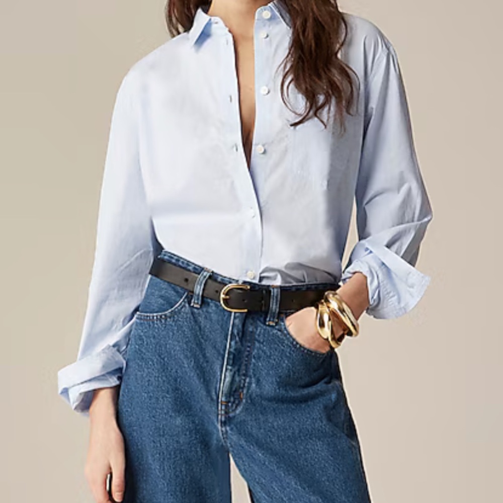 J. Crew Garçon classic shirt in cotton poplin